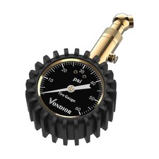 0-60 Psi Tire Pressure Gauge Ansi Certified Accurate Large 2in Glow Dial Cars