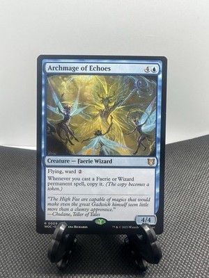 Archmage of Echoes Commander: Wilds of Eldraine 0009 Rare Regular Blue EN 