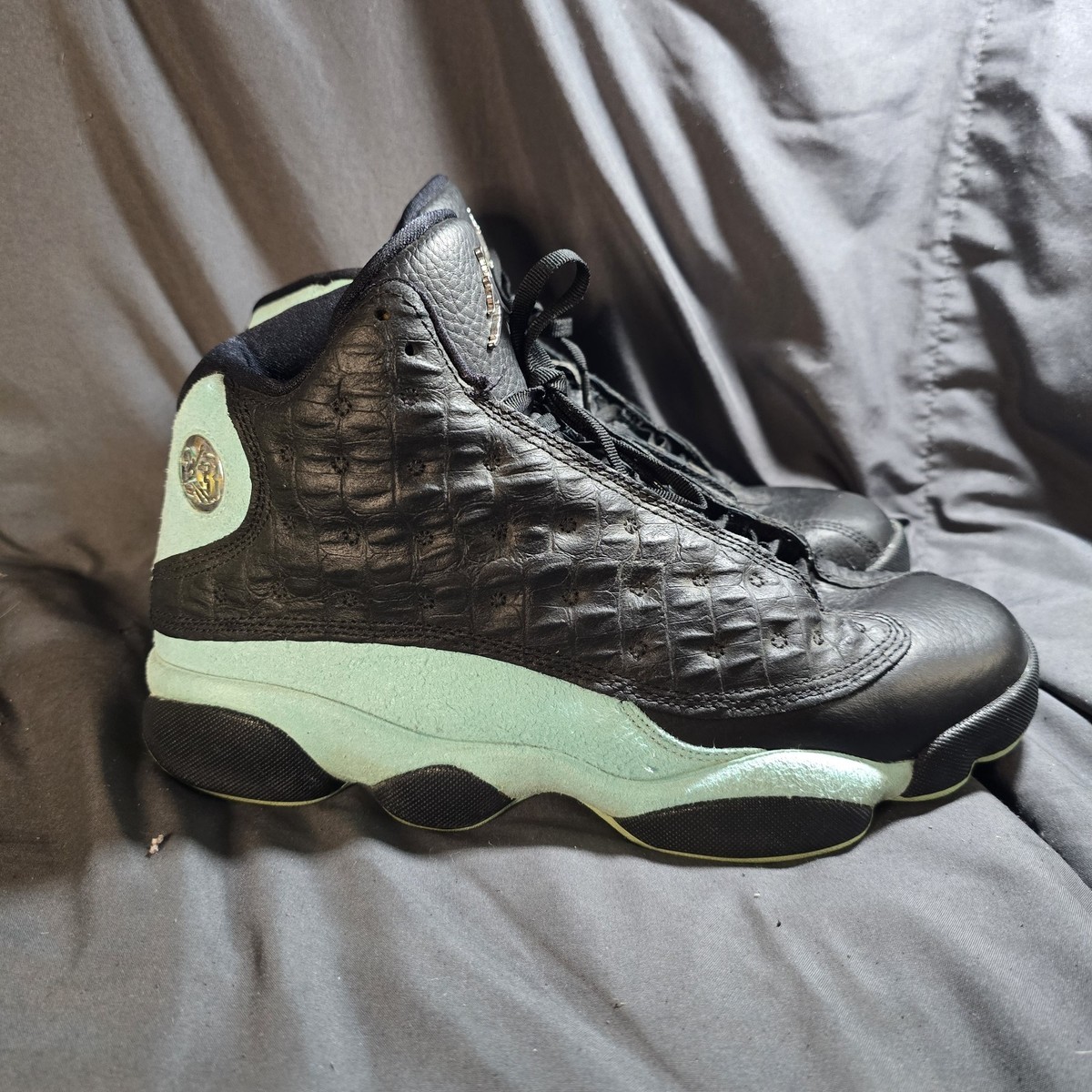 jordan 13 dark green