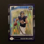 2024 Caleb Williams Panini Donruss Optic - Rated Rookie (#201) Purple Shock (RC)