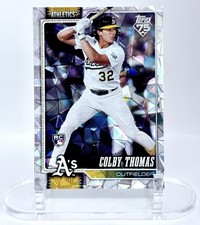 2026 Topps Series 1 Colby Thomas RC Diamante Foil #213 Oakland Athletics