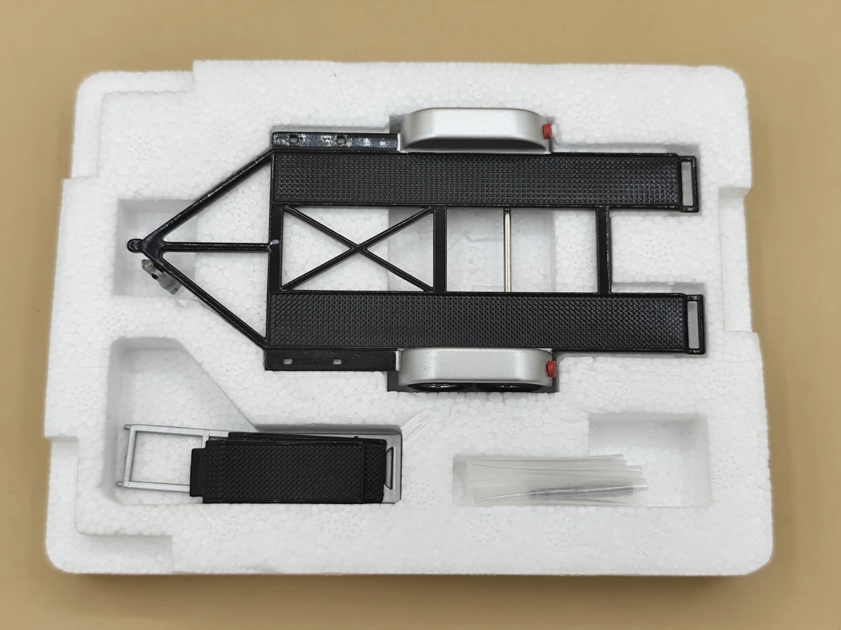 1/43 Remorque Double Essieux Porte Voiture Trailer Assistance Rallye GMP