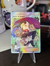 Jessie & James (Full Art) 68/68 Hidden Fates Holo - Near Mint, Great Condition
