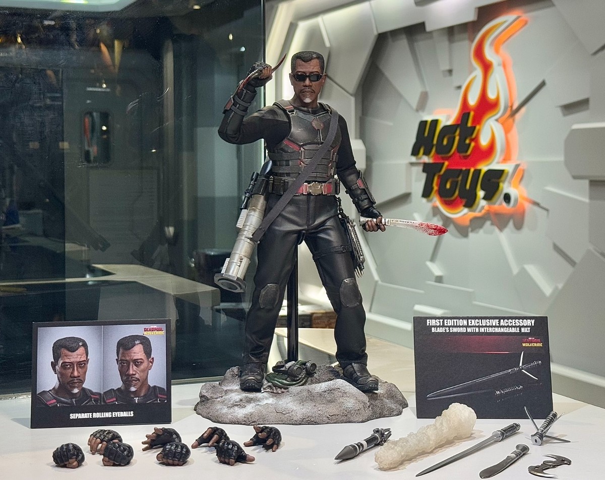 🔥 Hot Toys MMS791B Deadpool & Wolverine Blade Special First