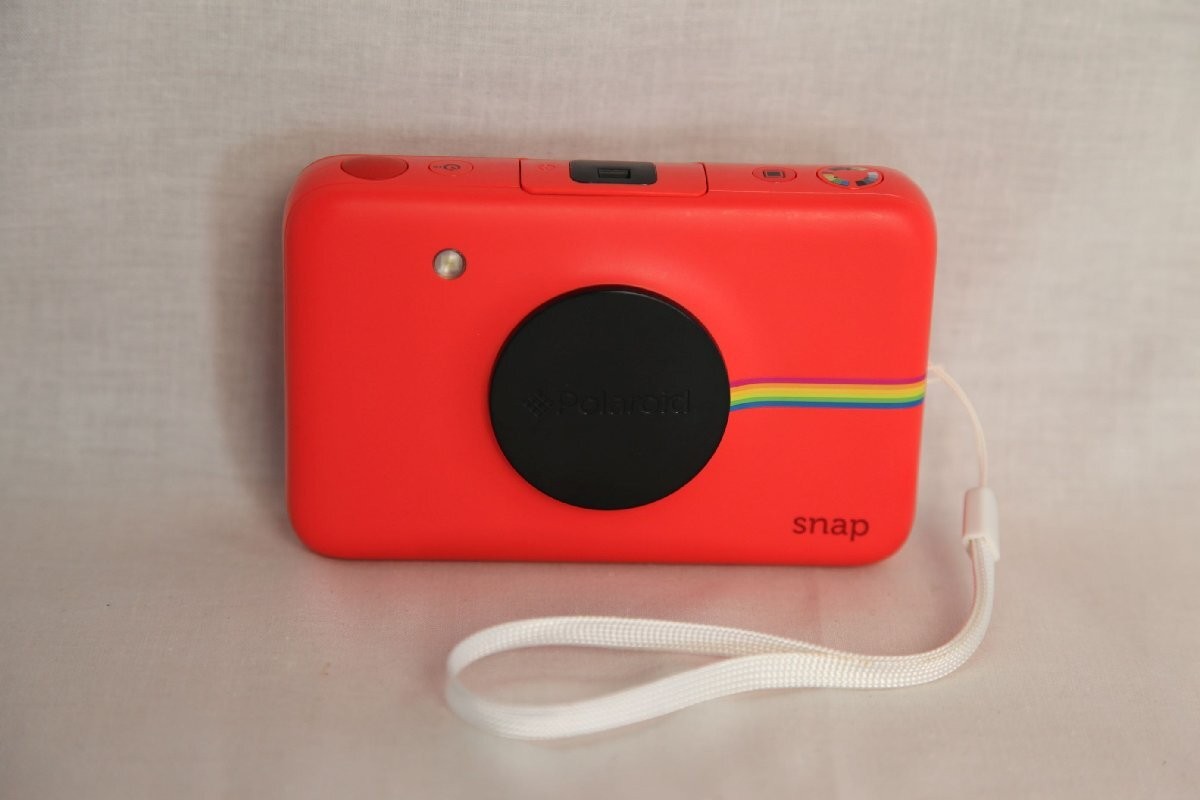 Snap Red 0417 Portable Instant Camera for On-the-Go Photos  