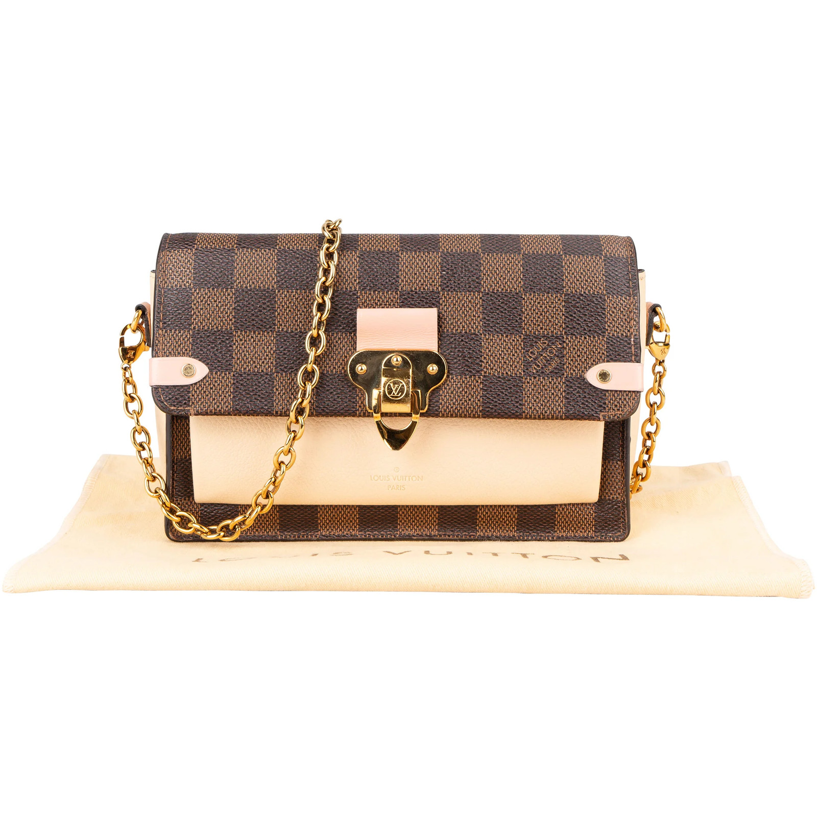 Louis Vuitton Damier Ebene Monogram Vavin Chain Crossbody Bag Bag image 2