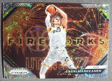 2023-24 Panini Prizm Lauri Markkanen Fireworks Prizms Fast Break #23 Jazz