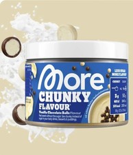 More Chunky Flavour Vanilla Chocolate Balls 150 g NEU & OVP