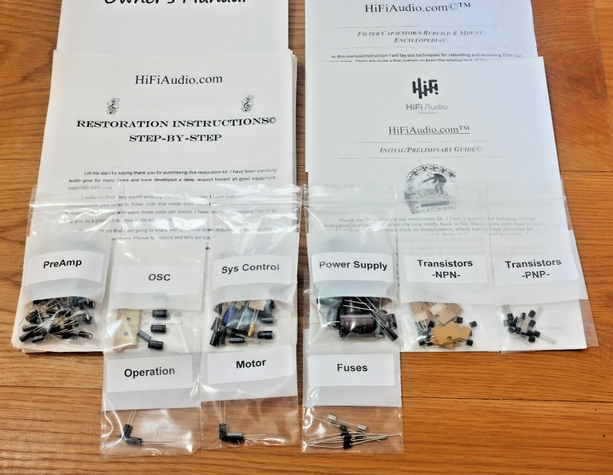 メンテナンス AKI Akai GX-95 restoration rebuild upgrade kit repair capacitor