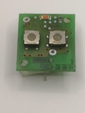 GENUINE USED VAUXHALL 2 BUTTON REMOTE KEY FOB CIRCUIT BOARD KIEKERT WITH LED