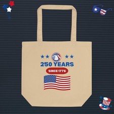 America USA 4th of July 1776-2026 Anniversary Eco Tote Bag