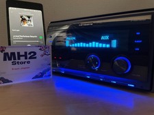 Pioneer Carrozzeria FH-P710MD 2DIN Car Audio CD MD Bluetooth AUX Player Tested