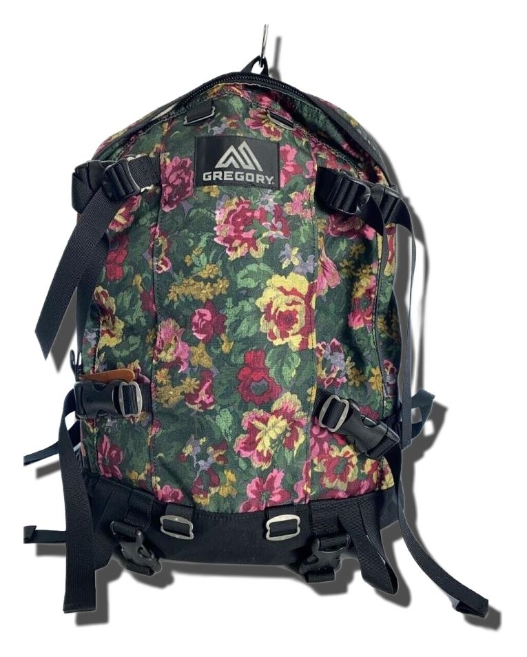 GREGORY Flower Pattern Backpack Authentic Men D:7… - image 1