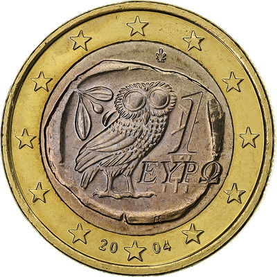 [#133434] Griechenland, Euro, 2004, Athen, Bi-Metallic, UNZ(63)