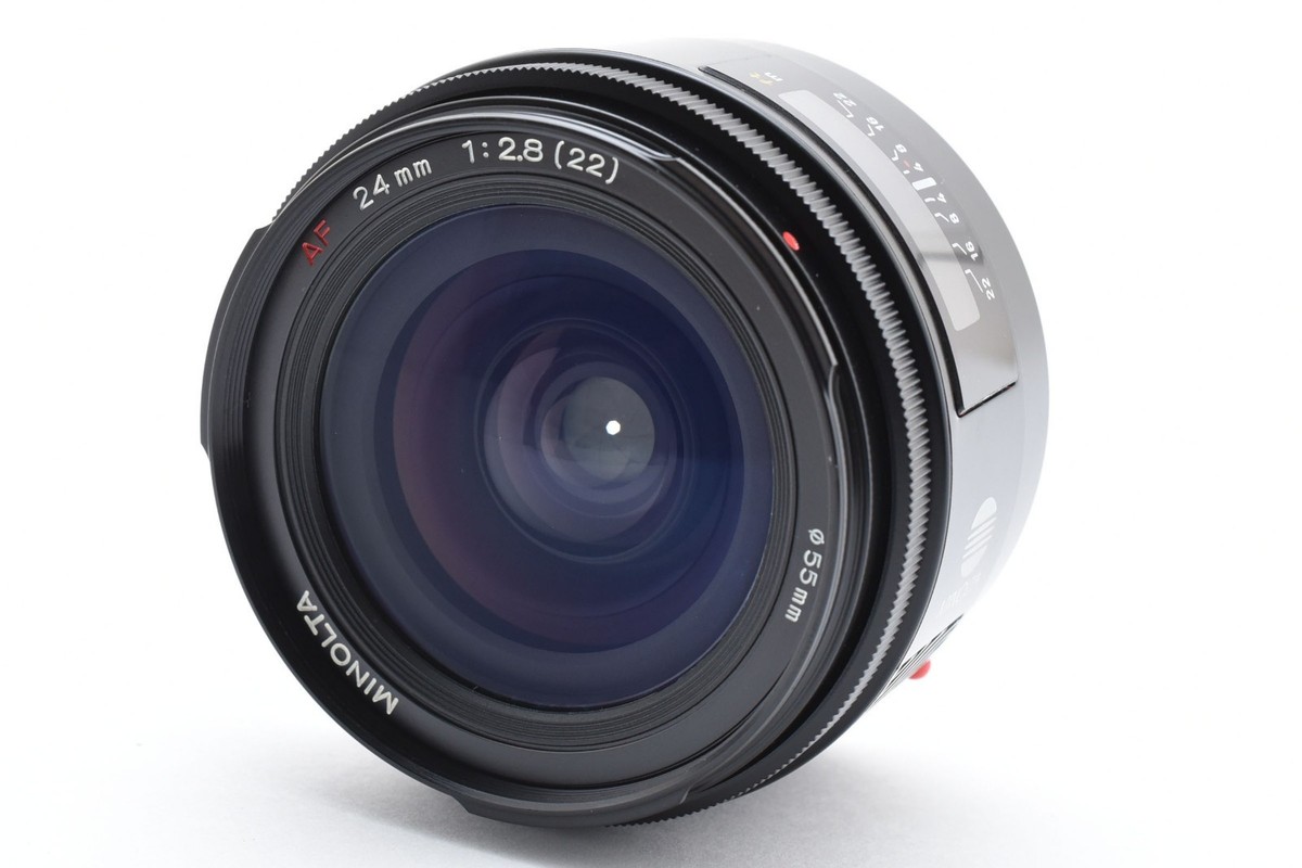 Near MINT] Minolta AF 24mm F2.8 Lens for Sony Minolta A Mount