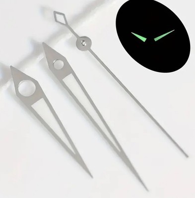 1 Set Luminous Watch Hands Silver Gold For Miyota 2035/2025/2033/2036/2105/2115