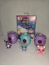 Magic Mixies Magical Mist and Spells Refill NEW  3 Mini Cauldrons/ Figures Lot