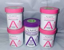 5 New Almay Hypoallergenic Eye Makeup Remover Pads 440 Pads Total