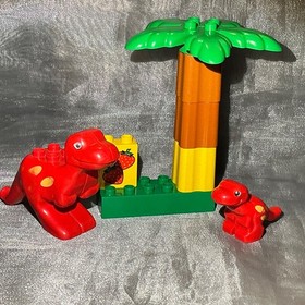 Lego Duplo Zoo Dinosaur Dino Sharp Tooth Baby & Mum 2601 T Rex Dinosaurs