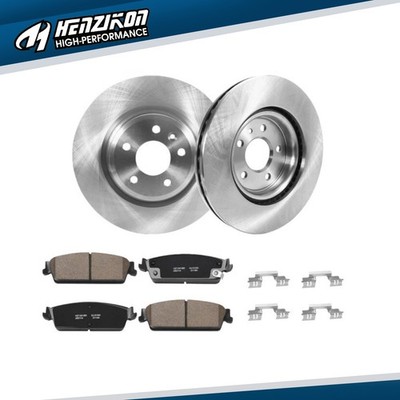 13.58'' Rear Disc Rotors & Brake Pads Kit for Tahoe/Silverado/Sierra/Yukon XL1500