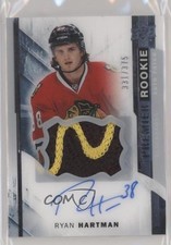 2015 Premier Acetate Rookie Auto-Patch 331/375 Ryan Hartman #75 Patch Auto a8r