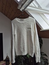 Guess Kuschelpullover Weiß Flausch Pullover ...