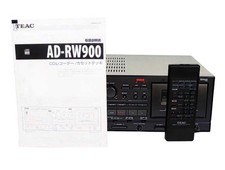 TEAC AD-RW900 BLK Integrated Component Deck CD Cassette Tape Serviced  Tested