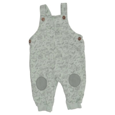 Tiny One, Latzhose, Größe: 62, Grün, Bio-Baumwolle, Unisex (Kinder), Print #LkP
