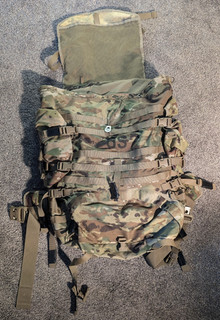 US Army OCP Molle II Rucksack; Main Pack and 2x Sustainment Packs