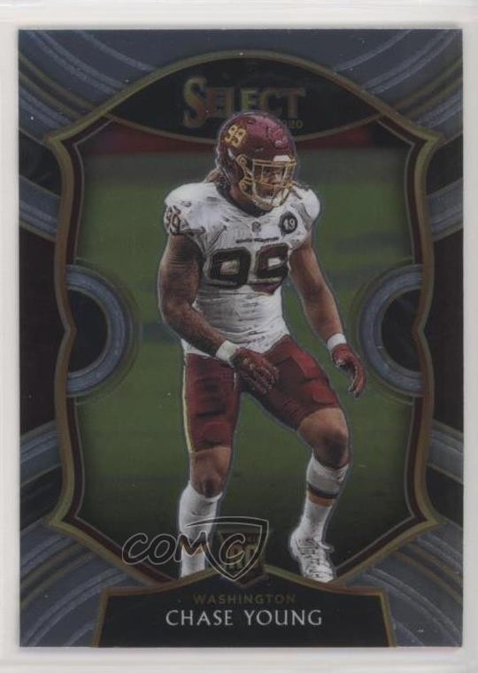 2020 Panini Select Concourse Chase Young #64 lw9