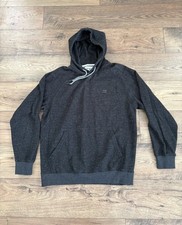 Billabong Dark Gray Pullover Hoodie Sz L Pouch Pocket 2 XL