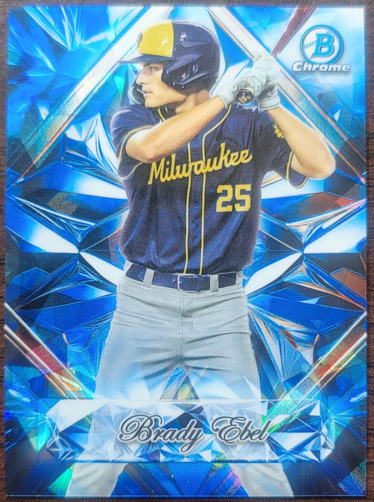 2025 Bowman Chrome Draft Sapphire Brady Ebel Sapphire Selections
