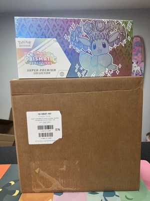 Pokémon TCG Prismatic Evolutions - Super Premium Collection SPC Neu & Sealed 