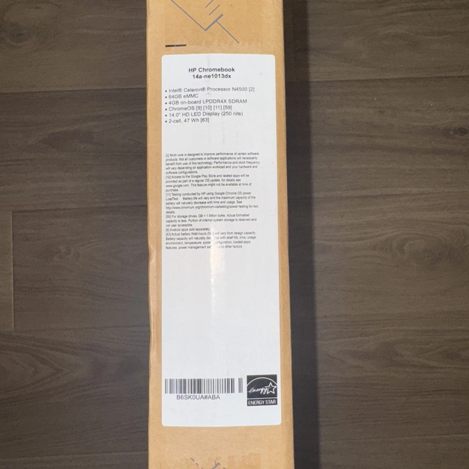 HP Chromebook 14A-NE1013DX 14-inch, 4GB RAM, 64GB eMMC Storage - Image 3 of 4