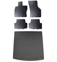 FußMatten Kofferraumwanne FüR VW Golf 7 Variant 2013- Kombi Im Set Gummi Matten