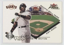 2001 Fleer Focus Diamond Vision Barry Bonds #10DV 2u3