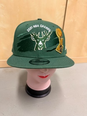 NEU - New Era 9FIFTY Milwaukee Bucks 2021 NBA Finals Champions Snapback Cap