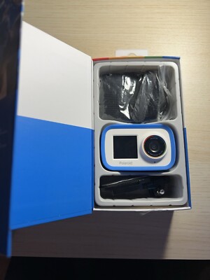 Polaroid iD922 Streaming Action Camera Blue Waterproof Up To 3
