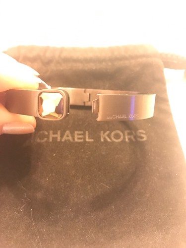 Michael Kors Women's Colored Crystal Bangle Bracelet / FREE Shipping - Picture 2 of 6