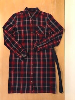 tommy hilfiger winter dresses Ladies Fall/Winter Dress Long Sleeve Red & Navy Plaid Size Small 2019 New Arrivals SHEIN Lady Plus Size stripe mid Size:Medium - Large
