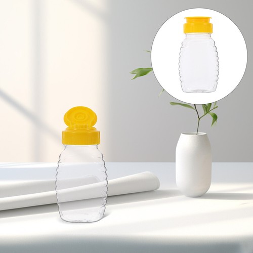 2 Stück Honigflasche Reise Kaffeesirup Spender Biene Färbe Kannen - Bild 9 von 12