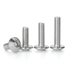304 Steel Hex Socket Large Flat Round Head Screw Umbrella-head Bolt M3 M4 M5-m10