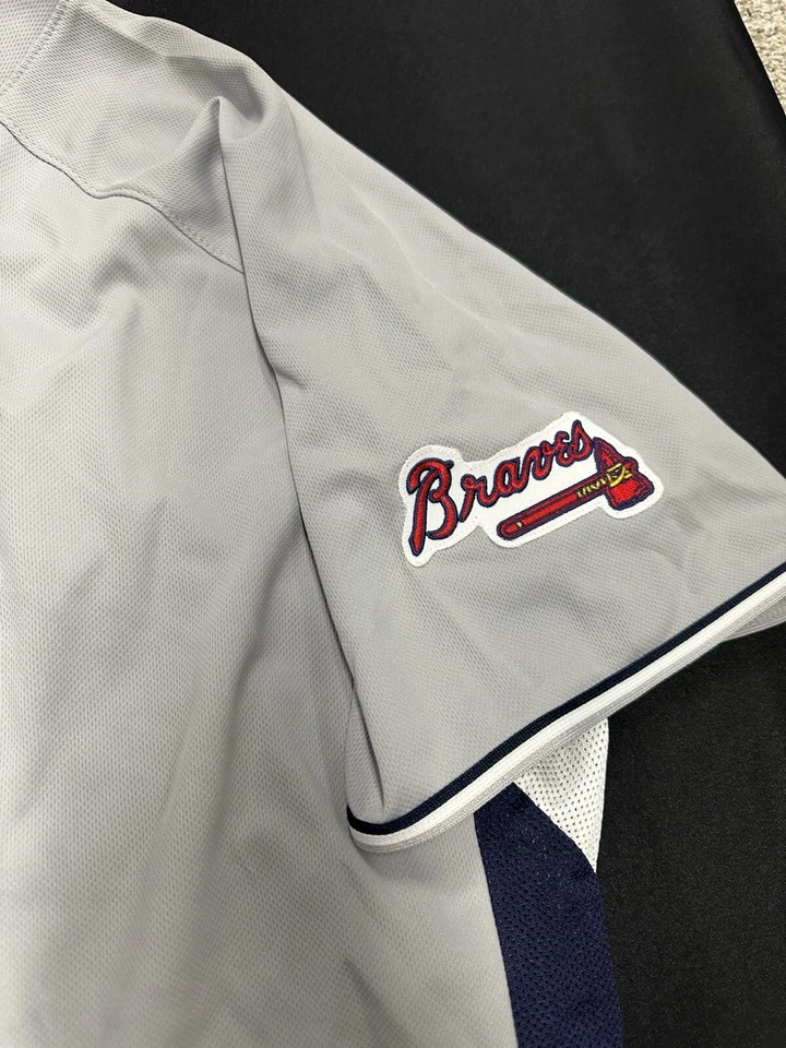 Chipper Jones Authentic 2008 All Star Game Batting Practice Jersey Braves XL - Image 4 of 4