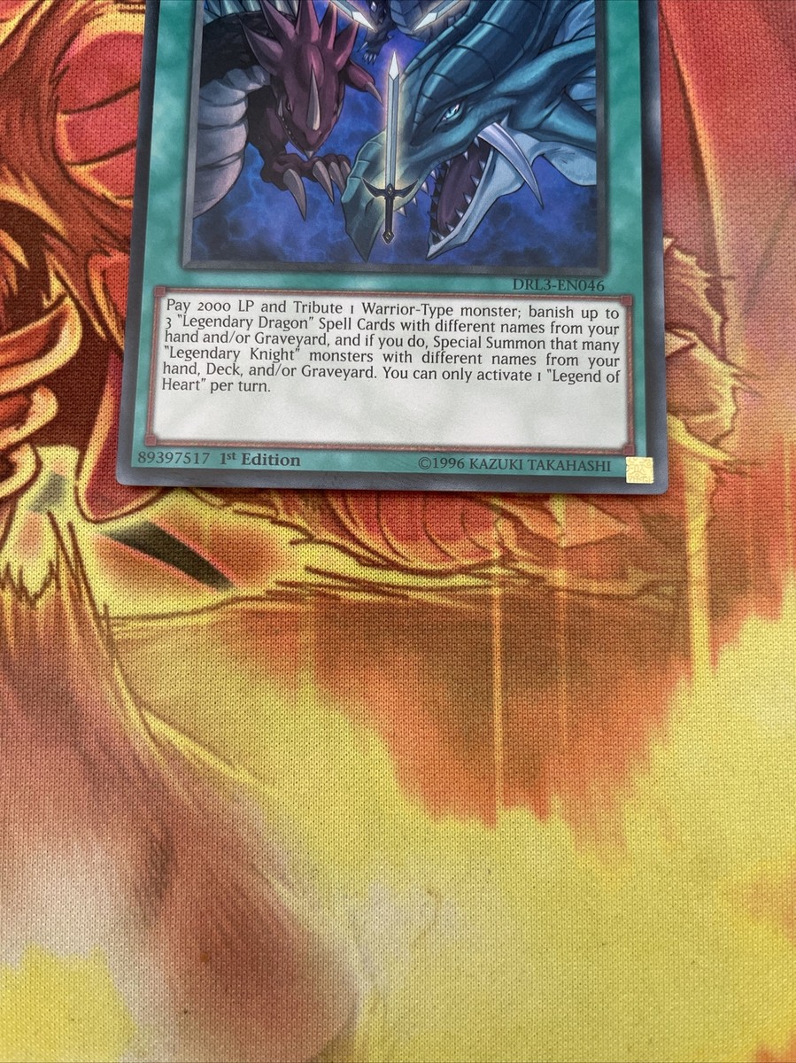 DRL3-EN046 YuGiOh Card - Legend of Heart 1st Ed. Ultra Rare | eBay DRL3-EN046 YuGiOh Card - Legend of Heart 1st Ed. Ultra Rare | eBay