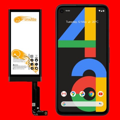 High Grade URS2GO 3985mAh G025E-B Battery fit Google Pixel 4A 5G G025E CellPhone