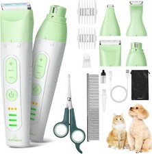 Pet Pro Thick Hair Complete Heavy Duty Dog Cat Grooming Clipper Pcs Kit