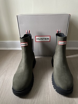 Hunter Winica Lug Sole Waterproof Chelsea Boots Women s Size 11