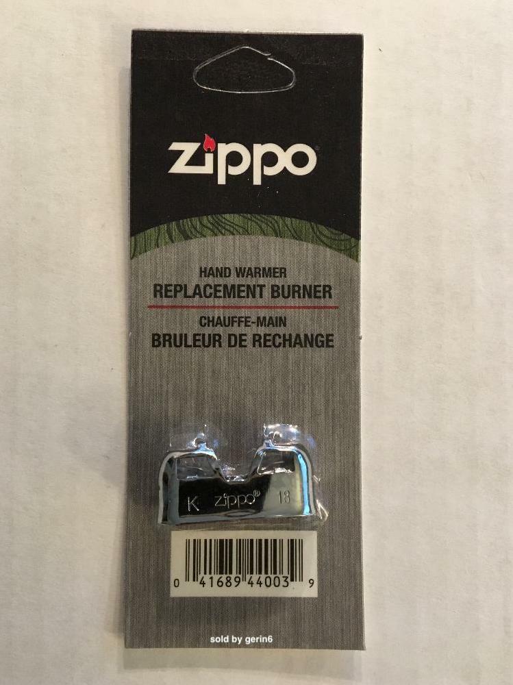 New Zippo Hand Warmer Replacement Burner 44003, Fits 40334, 40348 & Others, New.