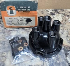 CI, D64, 418865 - Distributor Cap, 5 Acorns - Land Rover 88/110, Morris Minor  