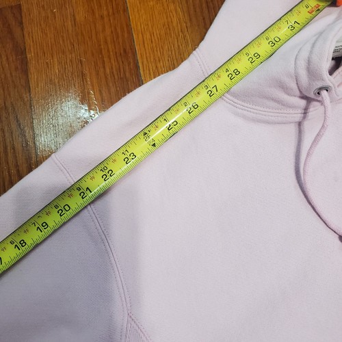 Champion Sweater Womens Adult Medium Pink Hoodie Reverse Weave Sweatshirt Ladies - Picture 8 of 13